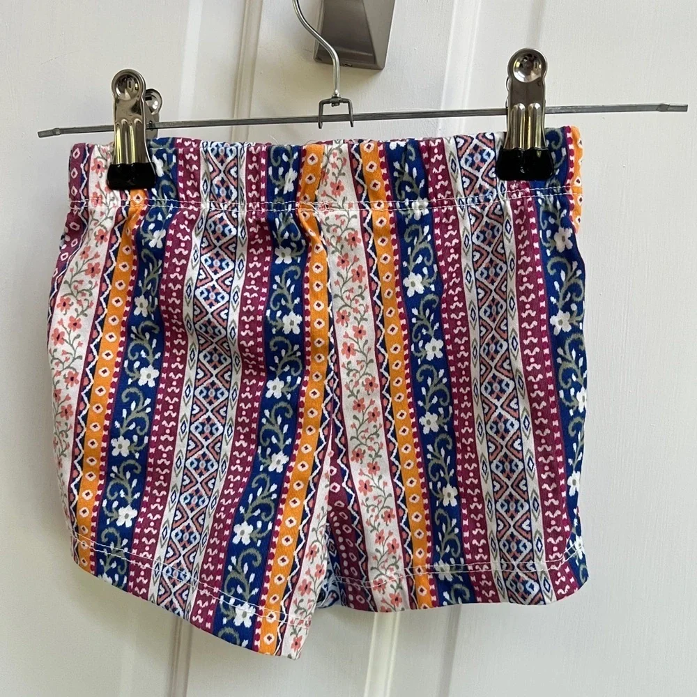 NWOT The Children’s Place Multicolor Stripe Girls Soft Shorts